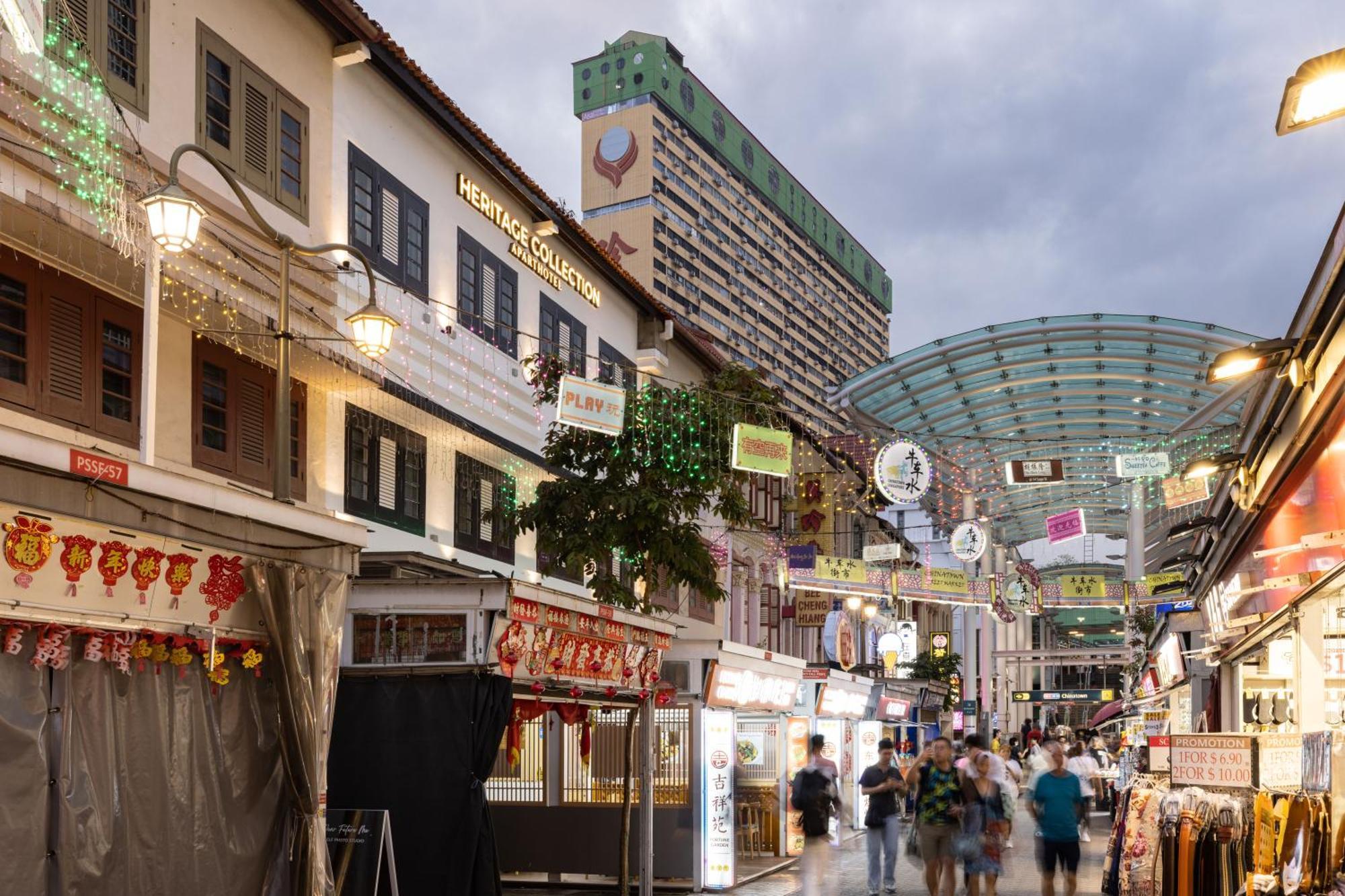 Heritage Collection On Pagoda - Mobile App Check-In Singapura Exterior foto